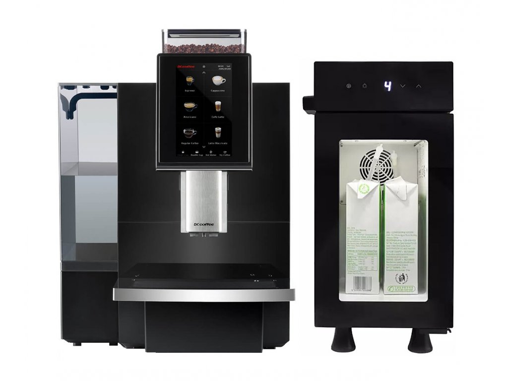 Dr. Coffee F12 Big Plus/černá + lednice