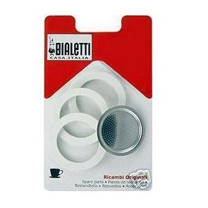 Těsnění Bialetti 3x + filtr Moka Express 4 porce