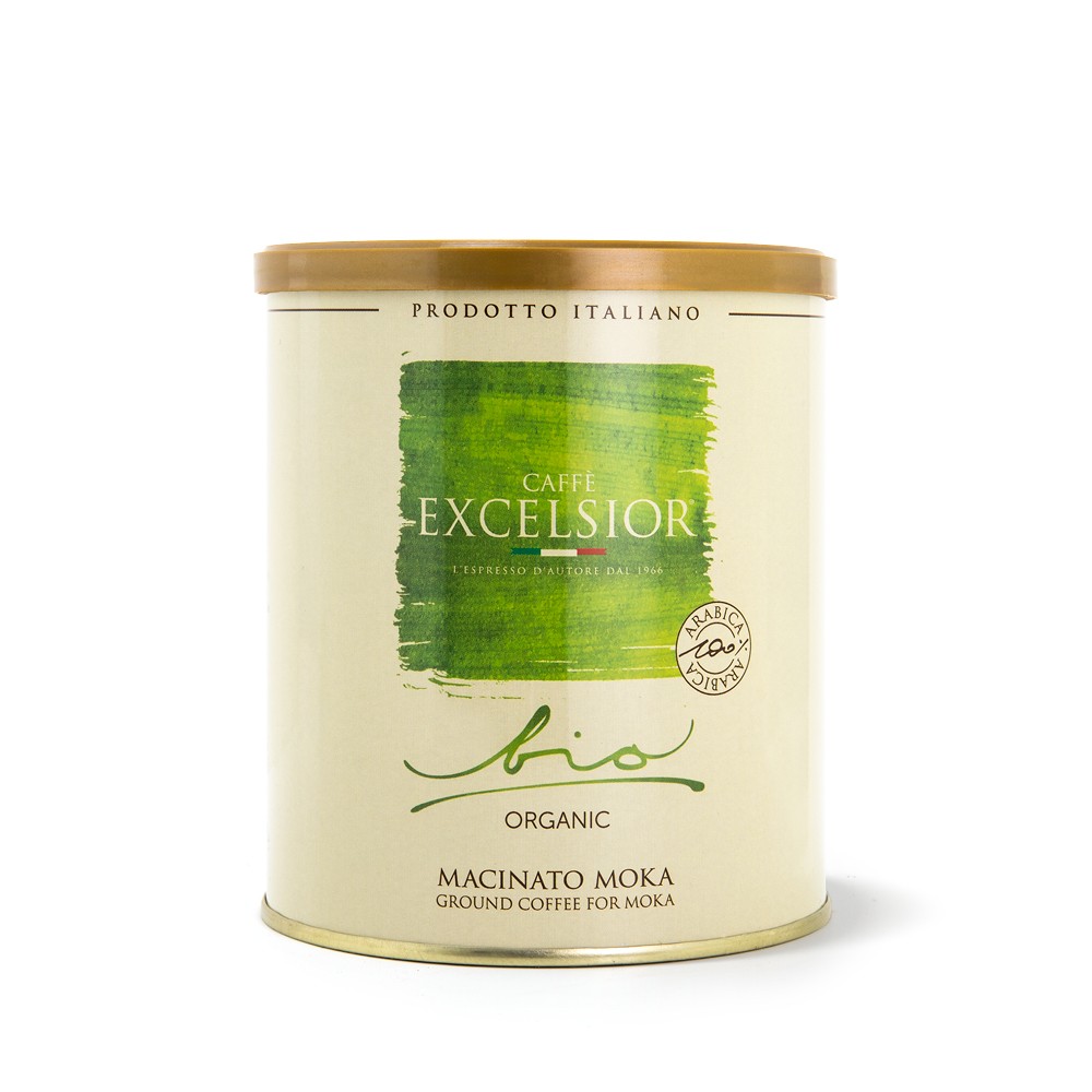 Caffé Excelsior 100% Arabica Bio Organic - 250g, mletá