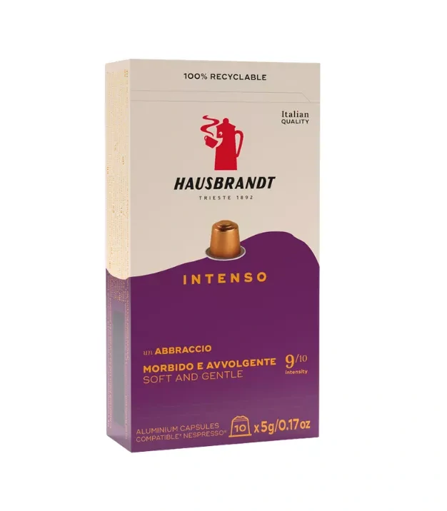 Kapsle Hausbrandt pro Nespresso Intenso pack 10ks