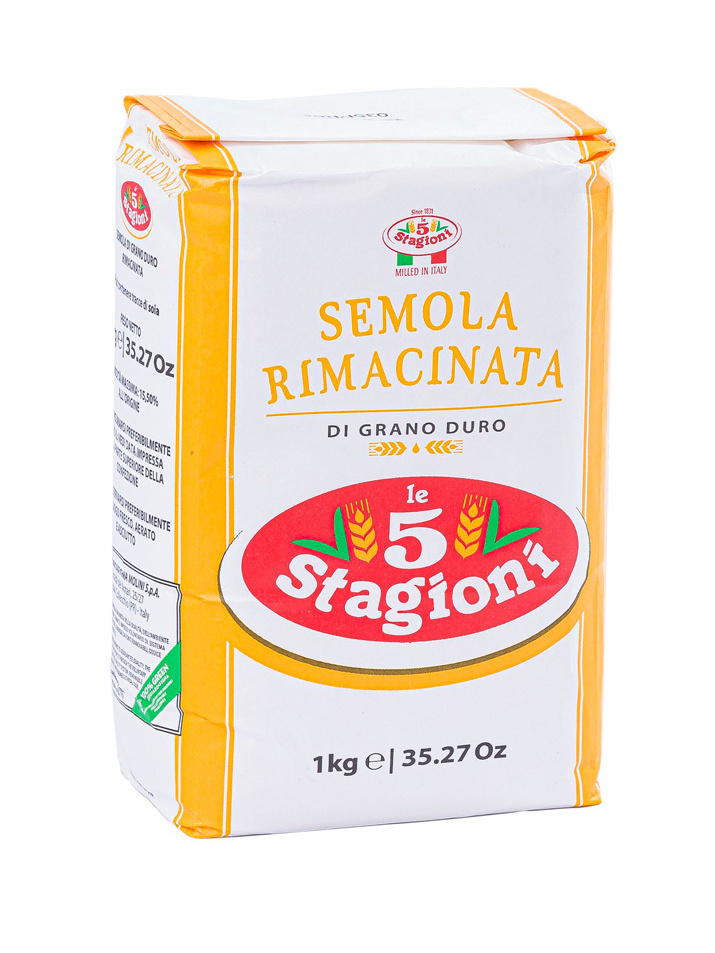 Mouka Semola Rimacinata Le 5 Stagioni 1kg