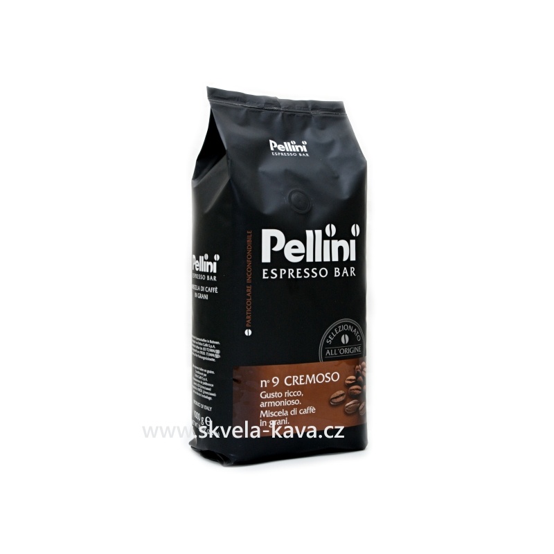 Pellini Espresso Bar Cremoso - 1kg, zrnková káva