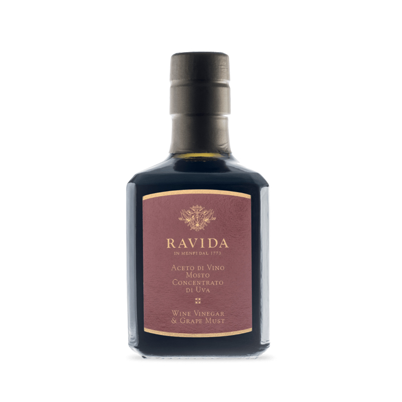 Aceto di vino e mosto concent. di uva Ravida 250ml