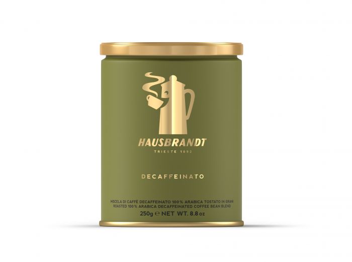 Hausbrandt Decaffeinato - 250g, mletá káva