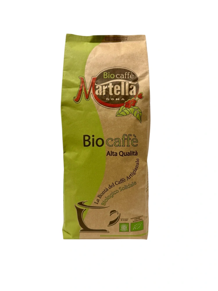 Caffé Martella Biocaffe - 1kg, zrnková káva