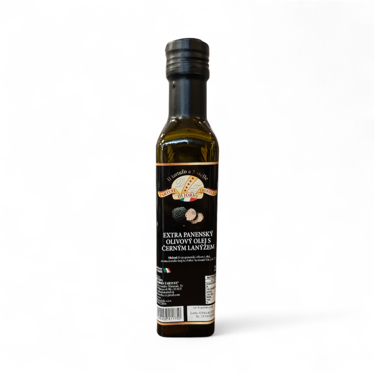 Extra panenský olivový olej s černým lanýžem 250ml