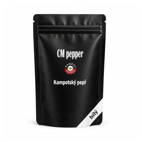 Kampotský pepř bílý CM Pepper 50g
