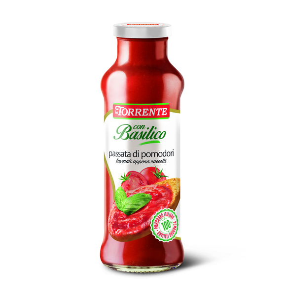 Rajčatové pyré s bazalkou sklo 700g