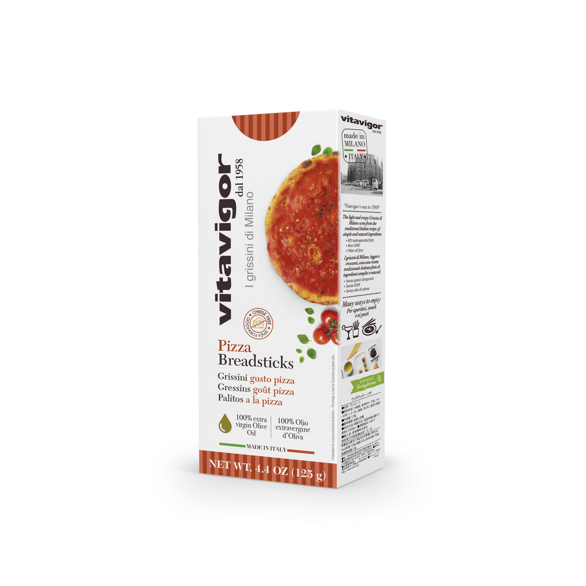 Grissini tyčinky pizza Vitavigor 125g