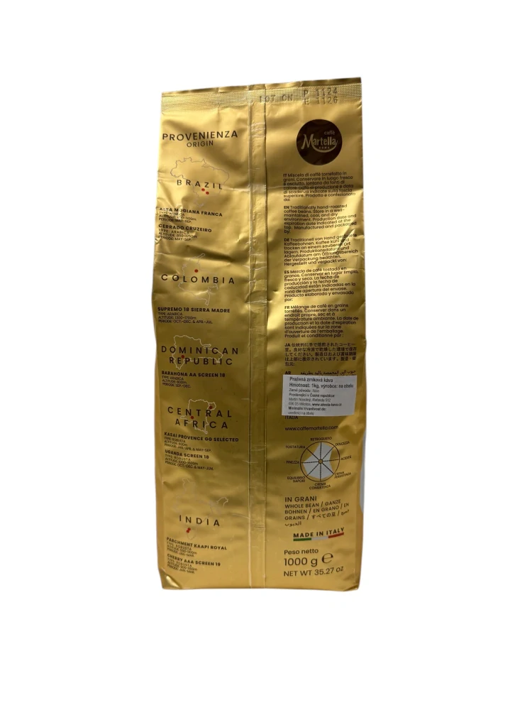 Caffé Martella Mirus Class - 1kg, zrnková káva