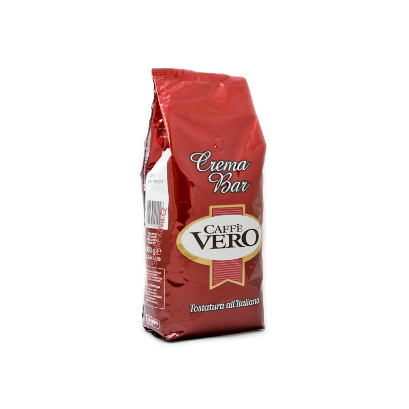 Caffé Vero Crema Bar - 1kg, zrnková káva