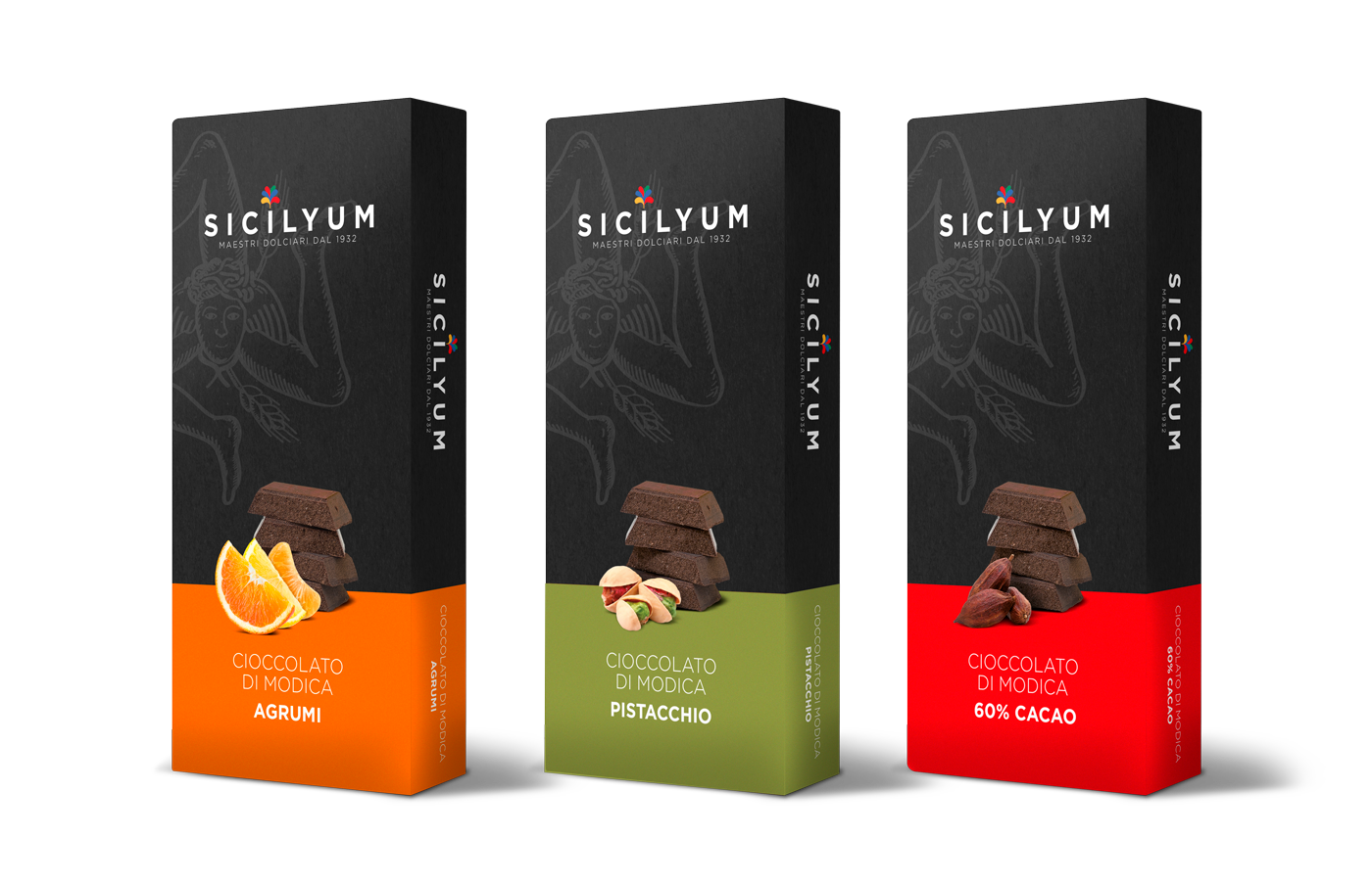 Čokoláda z Modica Sicilyum 60% hořká 75g
