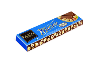 Macao nugát mléčný s lískovými oříšky 225g
