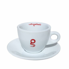 Šálek s podšálkem Gallitelli Caffé Cappuccino