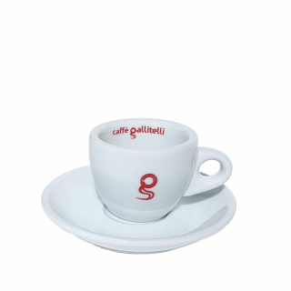 Šálek s podšálkem Gallitelli Caffé Espresso