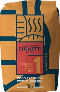 Mouka Signetti Grano Tenero Tipo 1 Linea 1kg