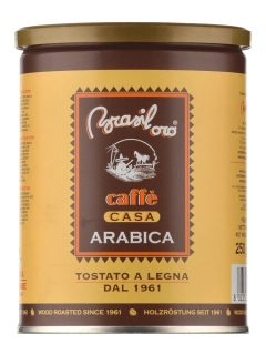 Brasil Oro Caffé 100% Arabica 250g Zrnková káva