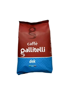Gallitelli Caffé Dek - 250g, zrnková káva