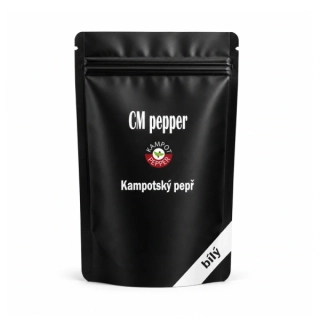 Kampotský pepř bílý CM Pepper 50g
